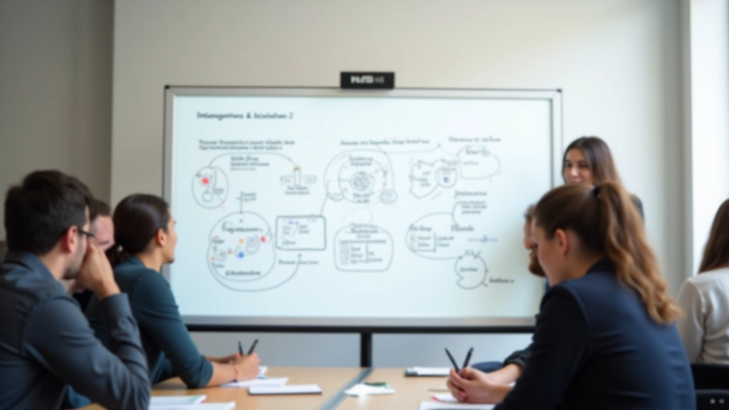 Professional apresentação de estratégias de gestão de tempo com gráficos e frameworks visuais